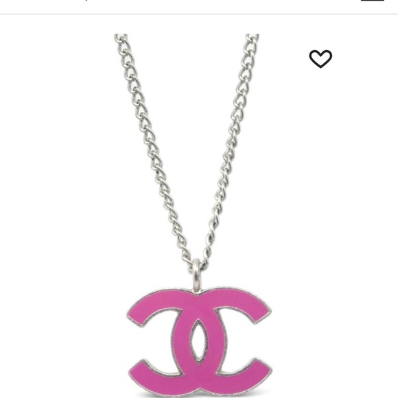 CHANEL
1990-2000 enamel-detail CC-pendant necklace *Rare*
AUTHENTIC - Picture 1 of 2